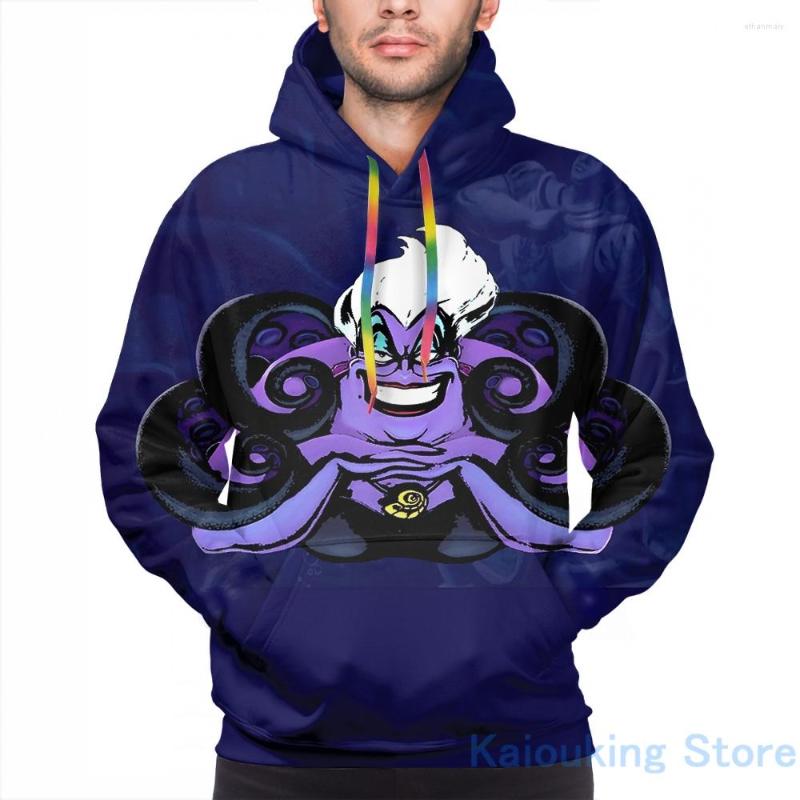 

Men' Hoodies Mens Sweatshirt For Women Funny Ursula -ART Sea Witch Octopus Design Print Casual Hoodie Streatwear
