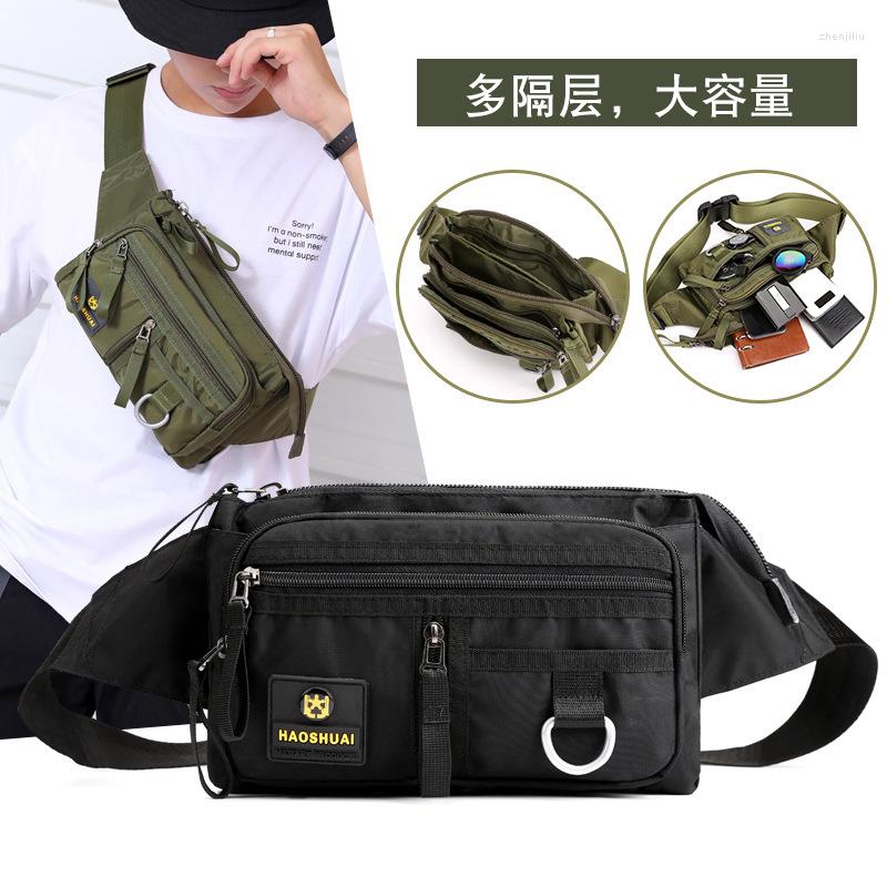 

Outdoor Bags Large Capacity Men's And Women's Waistpack Multilayer Anti Theft Close Fitting Cashier Bag Wallet, Bag3