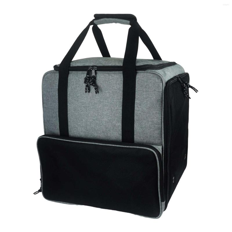 

Outdoor Bags Travel Large Ski Boot Bag Carrying Portable 3 Separate Compartments Dual, Picture shown