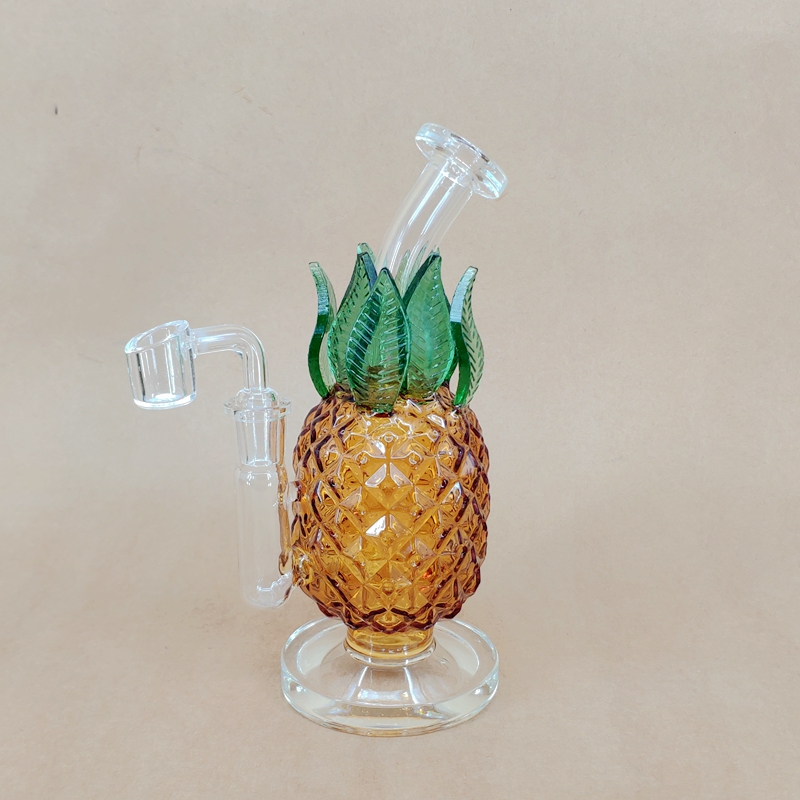 

The Pineapple Bong - Water Pipe with Glass Bowl