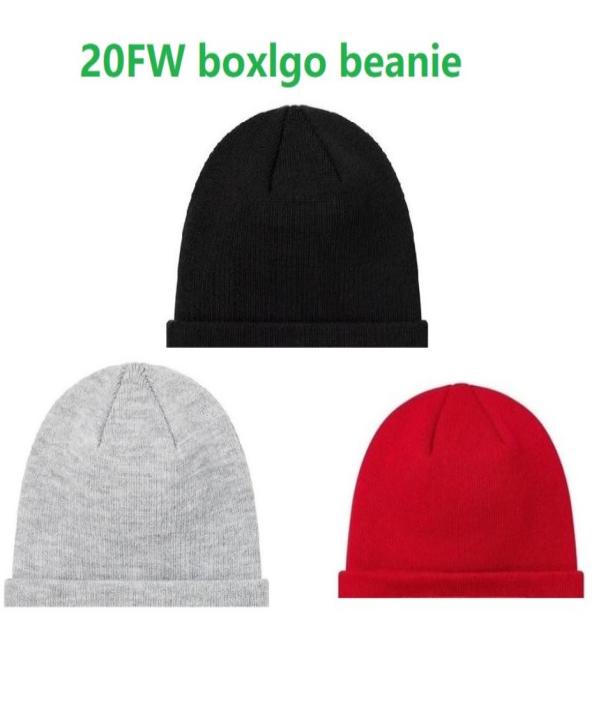 

20FW black red GREY Beanie Winter Knitted Skullcap Adult Casual Hip Hop Hat Women Men Acrylic Beanie Cap Unisex Solid Color Keep W6485567