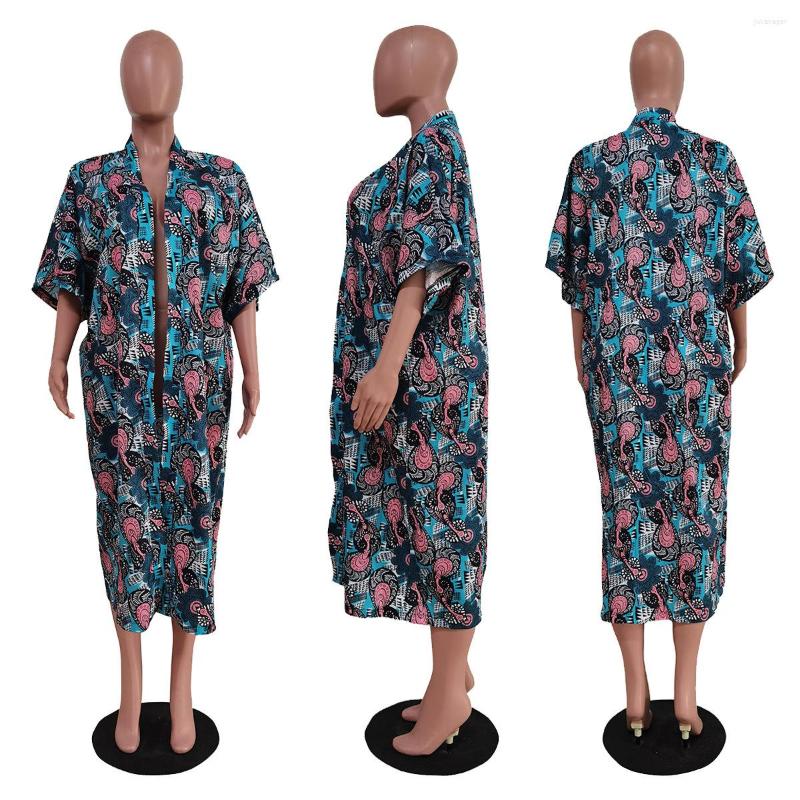 

Women' Swimwear 2023 Printed Bohemia Beach Cover Up Kimono Cover-ups Wear Summer Beachwear Female, Printed 1