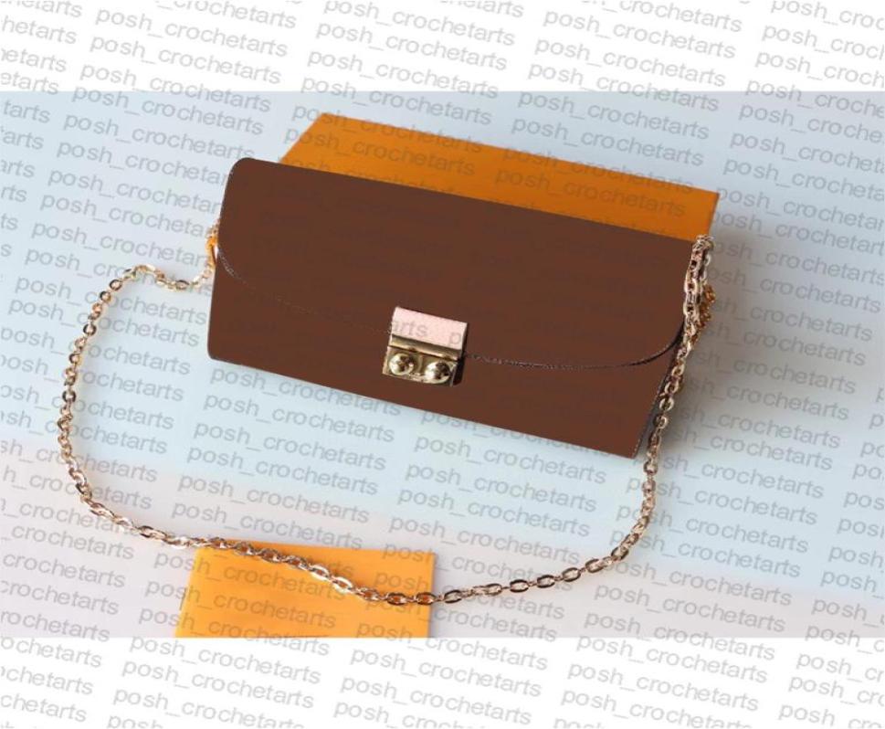 

Croisette Wallet With Chain For Women039s Small Leather Goods Chain Wallets Sold With Box8854210, Champagne
