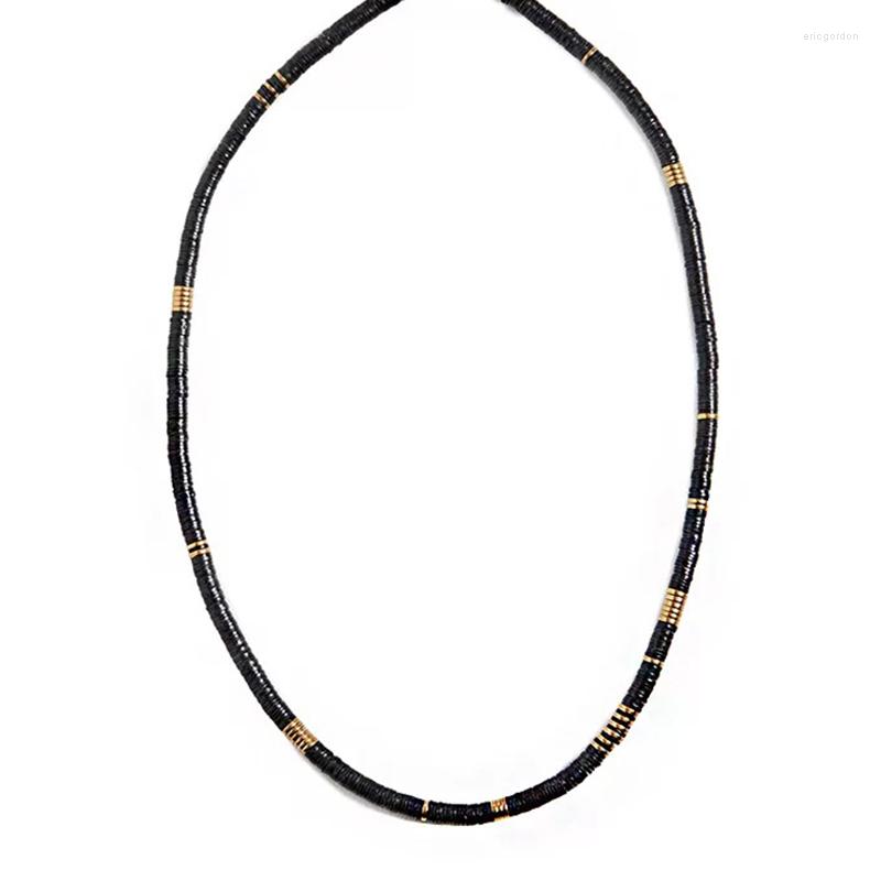 

Choker Retro Wild Long Clothes Accessories Black Silicone Handmade Necklace Ethnic Style Charm Jewelry For Women Man Wholesale 2023