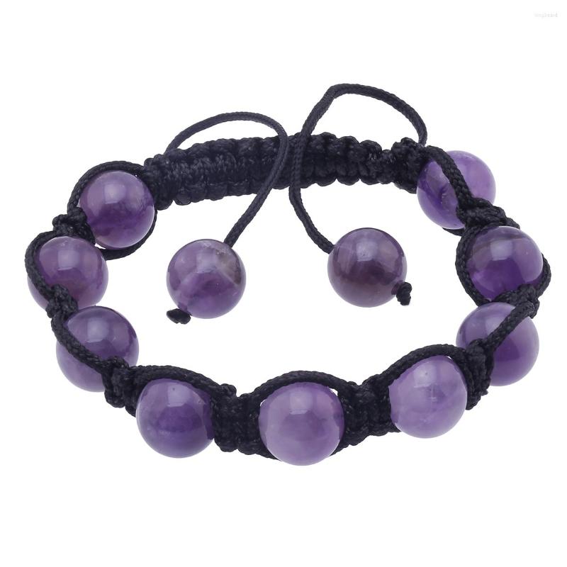 

Charm Bracelets Wholesale Price Handmade Braided Stone Beads Bracelet Healing Howlite Turquoise Adjustable Jewelry For Women Men