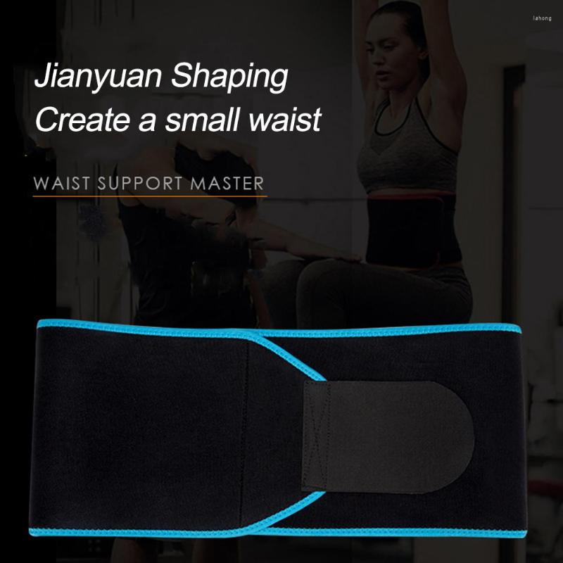 

Waist Support Women Sauna Fitness Adjustable Sticker Body Shaper Belt Sweaty Portable High Pressure Elastic For Exercise, Yellow