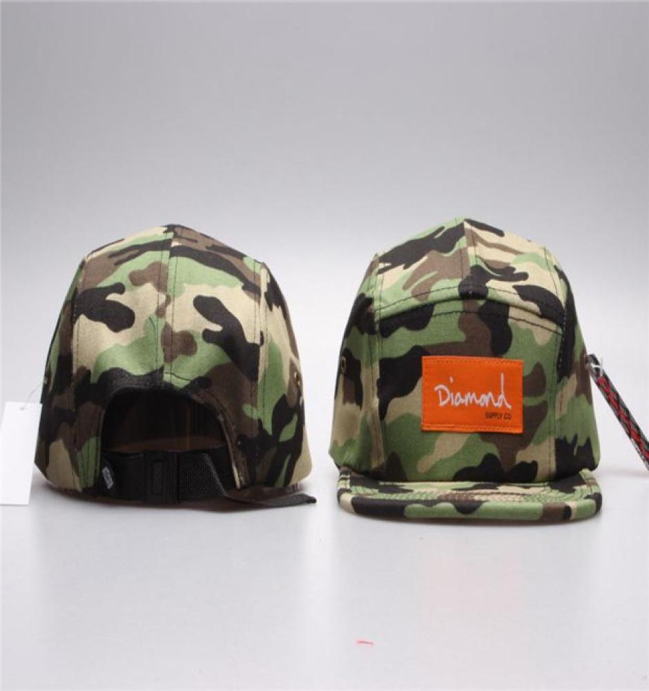 

DIAMONDS camo floral adjustable 8 panel baseball snapback sports hip hop bone fashion headwear2815125, Black