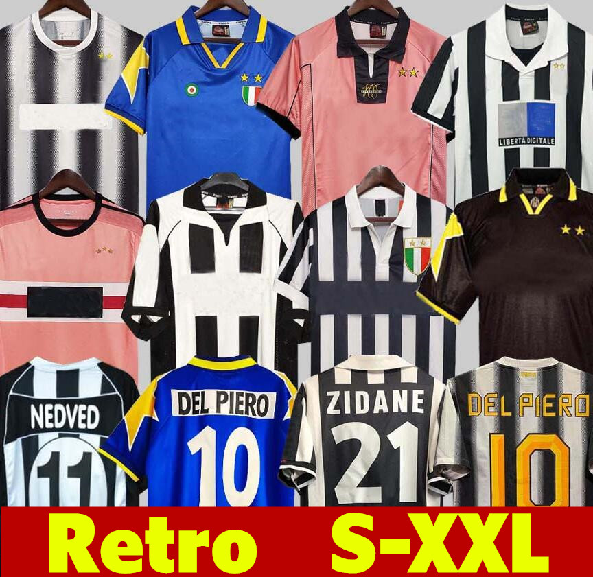 

Retro DEL PIERO Montero soccer jerseys Platini ZIDANE INZAGHI ROSSI Vieri DAVIDS football shirt JuVe 01 02 03 04 05 06 11 12 13 14 15 16 17 18 2001 2002 2003 2004 2005, 95-97