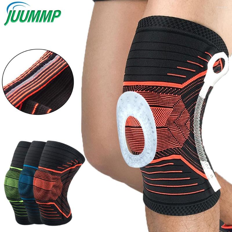 

Knee Pads 1Pcs Brace Support Compression Sleeves For Arthritis ACL Running Pain Relief Recovery Basketball And More Sports, Orange -1pcs