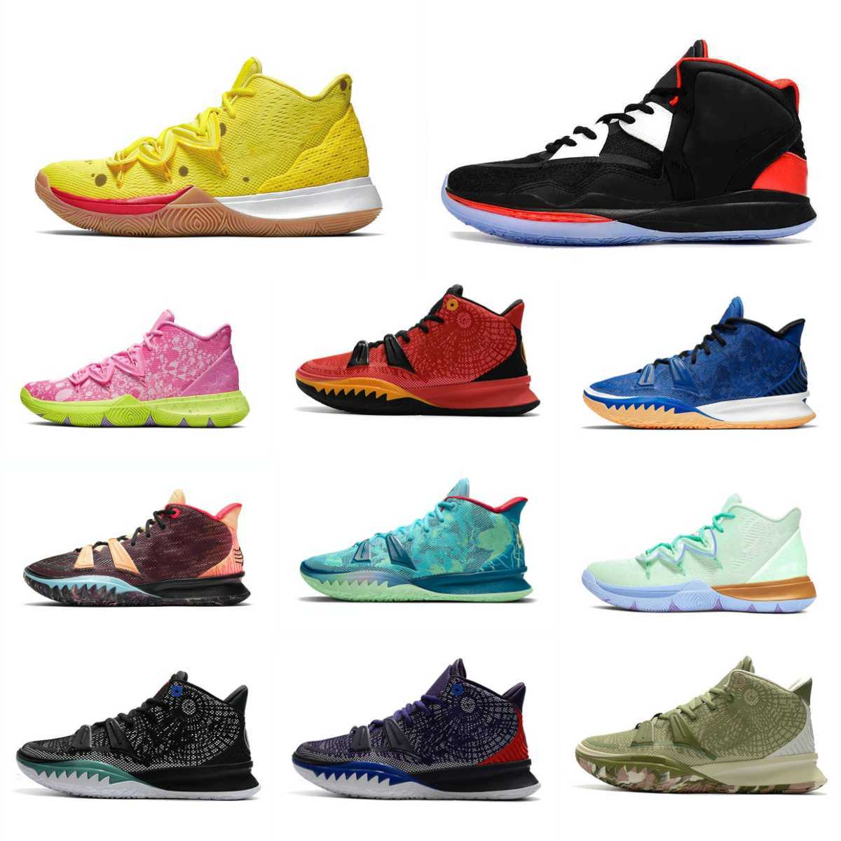 

Kyrie 7 8 Mens Basketball Shoes Kyries 5s One World 1 People Hendrix Horus Rayguns Daybreak Yellow Copa Light Bone Sponge Sandy Creator Squidward Trainer Sneakers, Please contact us