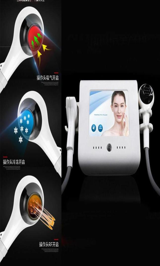 

Newest Technology RF Thermolift Skin Tightening Machine With 2 Handles Cooling Vacuum Radio Frequency For Face Lifting Body Shapin5788507