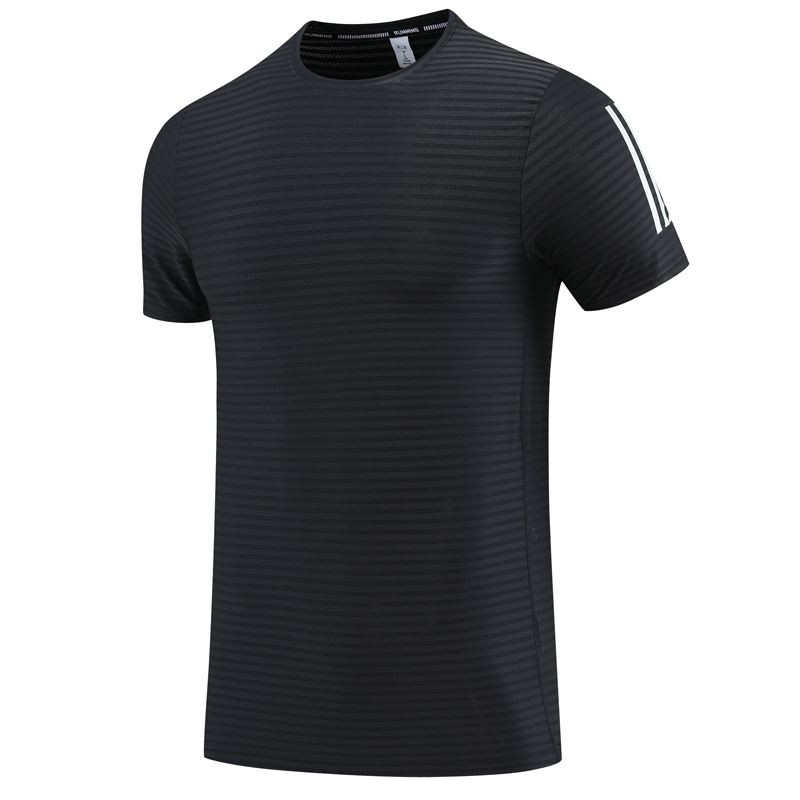 

Men's T-Shirts Workout Fitness Short Sleeve Running 3D Print Jogging Training Breathable Quick Dry Shirts Reflection Casual Outdoor Sport Tee 230420, Black