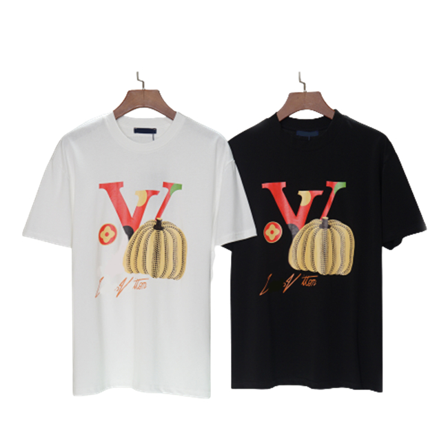 Summer new Men's T-Shirts ice silk brand short-sleeved plaid printing letter printing designer youth trend 01