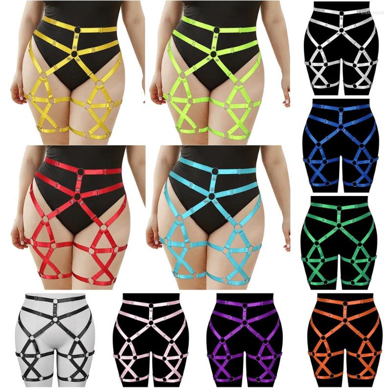 

Belts Hight Waist Women's Sword Belt Harness Fashion Punk Style Tactical Sexy Plus Lingerie Size Bondage Suspender Wear Gothic Clothes, White