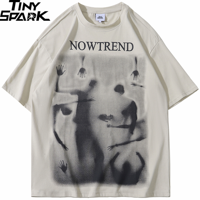 

Men's T Shirts Hip Hop Streetwear T Shirt Struggling Shadow Graphic T Shirt 2023 Men Harajuku Cotton Loose Tshirt Short Sleeve Tops Tees Khaki 230419, A2271468 black