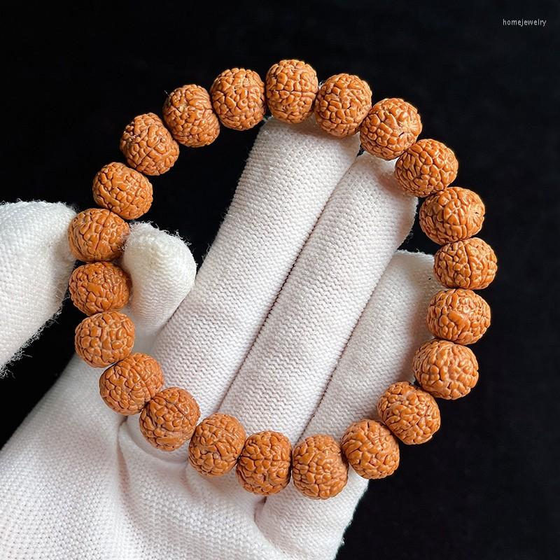 

Strand Vajra Bodhi Rudraksha Bracelet Men Meditation Mala Beads Bracelets For Women Jewelry Nature Prayer Tibetan Buddhism