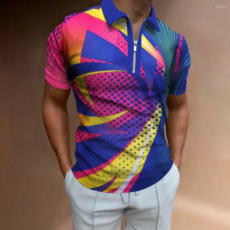 

Men's Polos 2023 Summer Breathable Luxury Men's Business Sports Short Sleeve POLO Shirt Lapel Casual High-Quality Running, Ktr1gc232314e