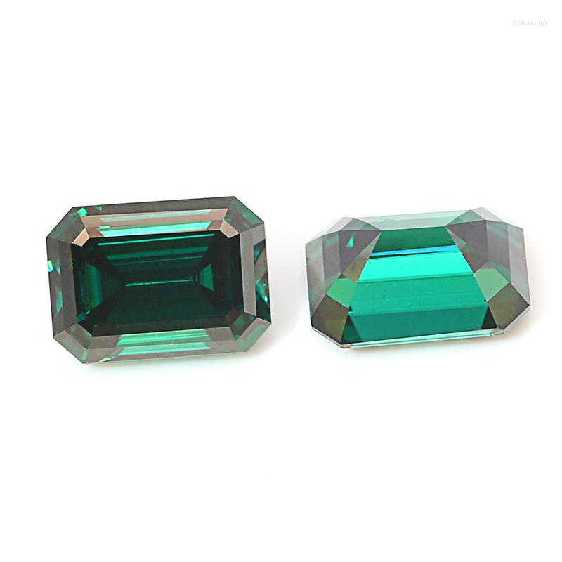 

Loose Diamonds Emerald Green Excellent Cut Otagon MOISSANITE Diamond In Wholesale Price