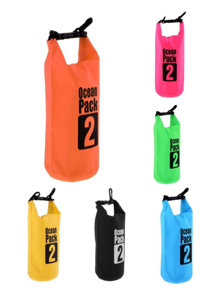 

2L Waterproof Dry Bag Stuff Sack for Canoe Boating Kayak Drifting Waterproof Dry Bag Pack Sack Swimming Kayaking4793002