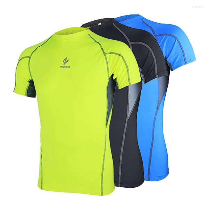 

Men's T Shirts Arrival Men Fashion Quick Drying Bicycle O-neck Short Sleeve Polyester Top Wear Breathable Casual Comfortable Solid, Black