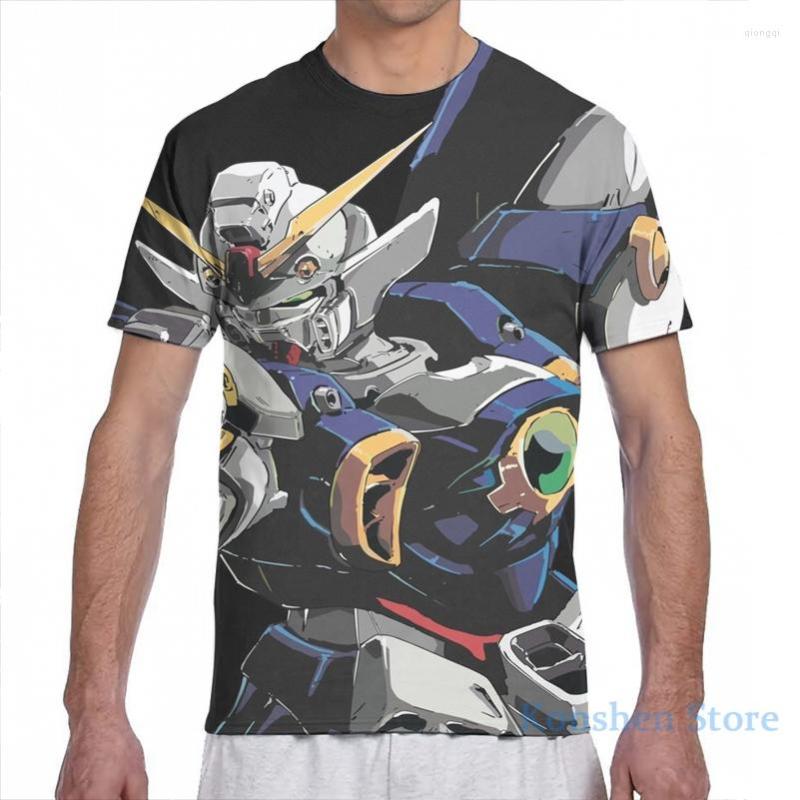 

Men's T Shirts Wing Gundam Men T-Shirt Women All Over Print Fashion Girl Shirt Boy Tops Tees Short Sleeve Tshirts, 2-women