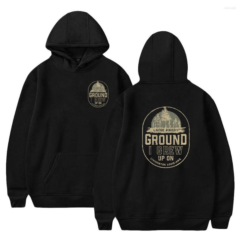

Men's Hoodies Laine Hardy Heather Forest Ground I Grew Up On Hoodie Long Sleeve Women Men Sweatshirt 2023 Casual Style Clothes, Gray