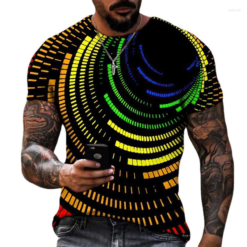 

Men's T Shirts Men Summer Short Sleeve T-shirt Tech Swirl Digital Information 3D Printing Harajuku Children's Boys Fashion Streetwear, Dyp-1643t shirt