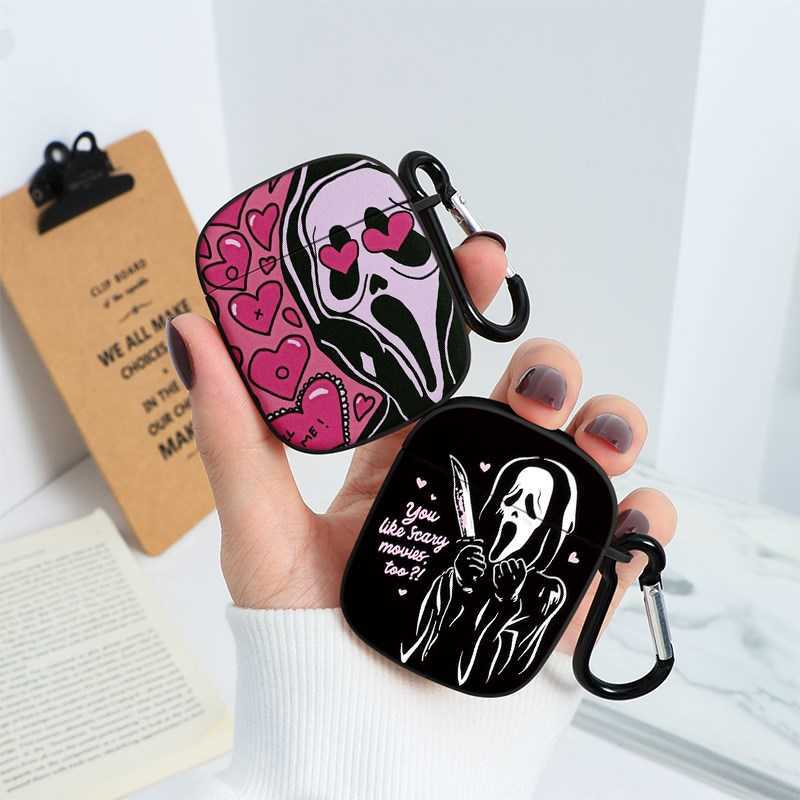 

Earphone Accessories Ghostface Scream Case For Airpods 3 21 Shockproof Protection Air Pods Pro Earphone Boxs Soft Silicone Cover Fundas Bumper J230420