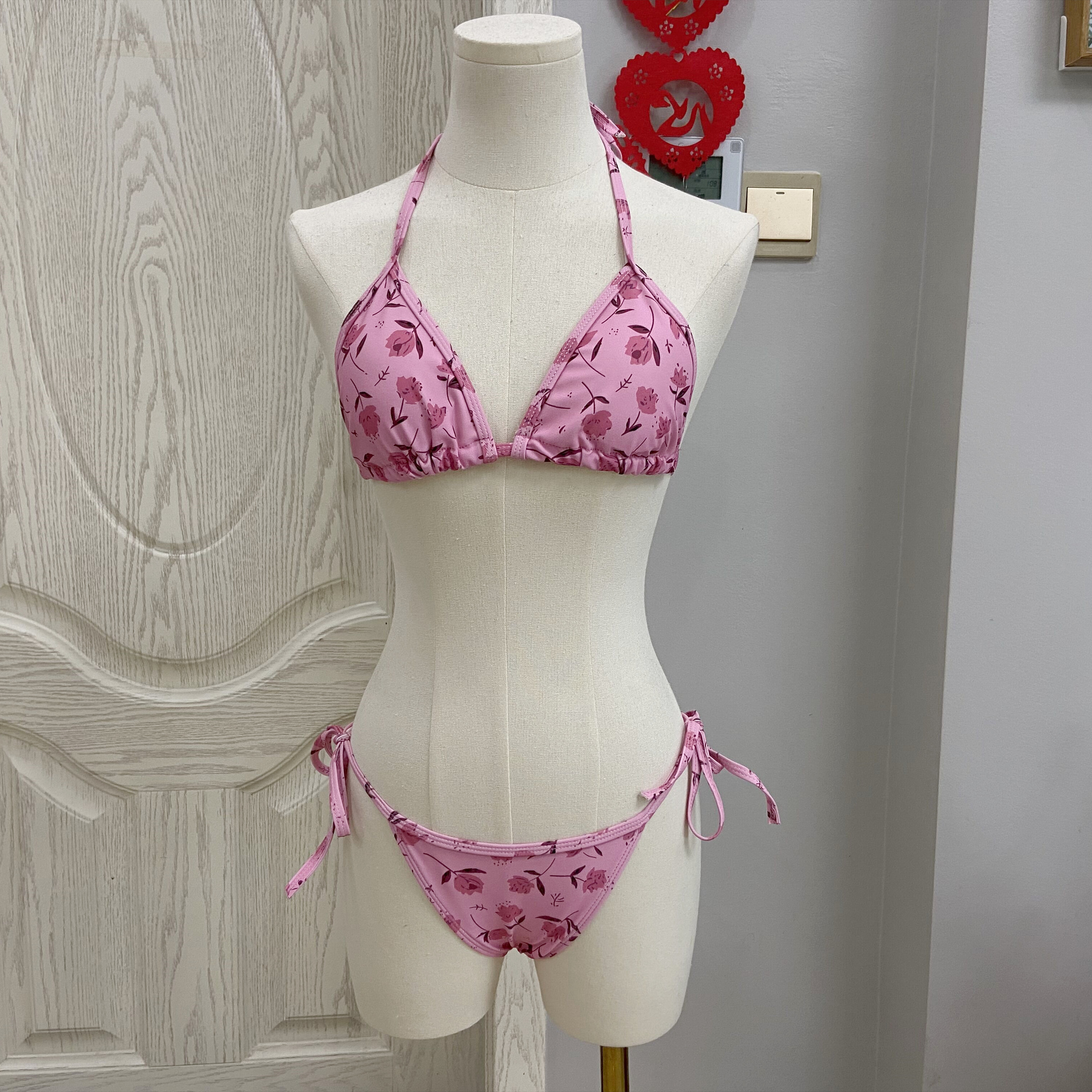 

Hot Lace Swimsuit Bikini Set Women Bodysuit Two-piece Swimwear Bikinis Fast shipping Bathing Suits