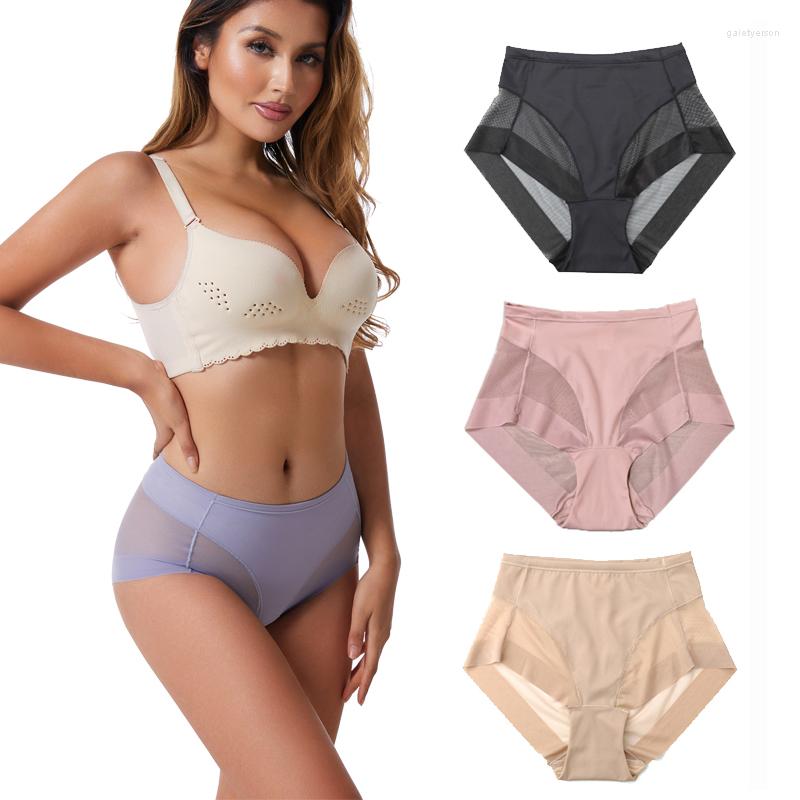 

Women' Shapers Womens High Waist Tummy Control Briefs Slimming Panties Female Trainer Shaping Underpants BuLifter Shapewear Underwear -3XL, Pink