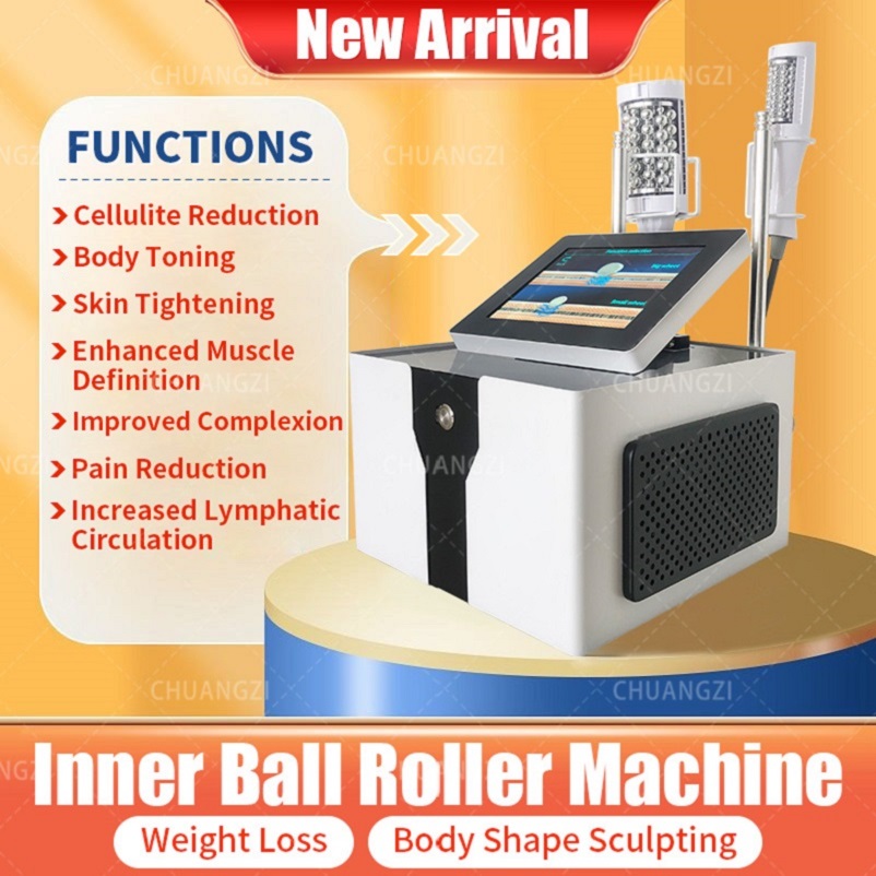 

Emszero DLSEMSlim Hi-emt Machine Stimulation Radio Frequency Handles Roller Massage Machine