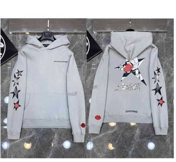 

Hoodies & Sweatshirts Fashion Luxury Jackets Designer Zipper Horseshoe Cross Print Brand Ch Women Chromes Coat Pullover Loose Sweater Jacket 9 1u8d, 17