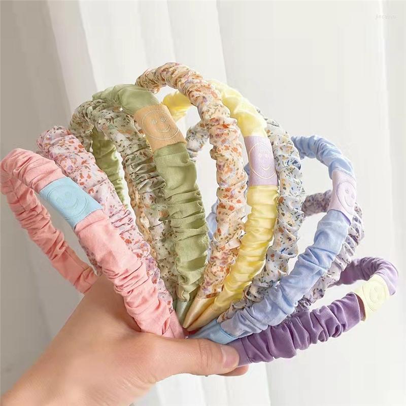 

Hair Accessories 5Set/Lot Fashion Hairbands Children Wash Your Face Hoop Summer Korean Version Sweet Band Girl, Blue set