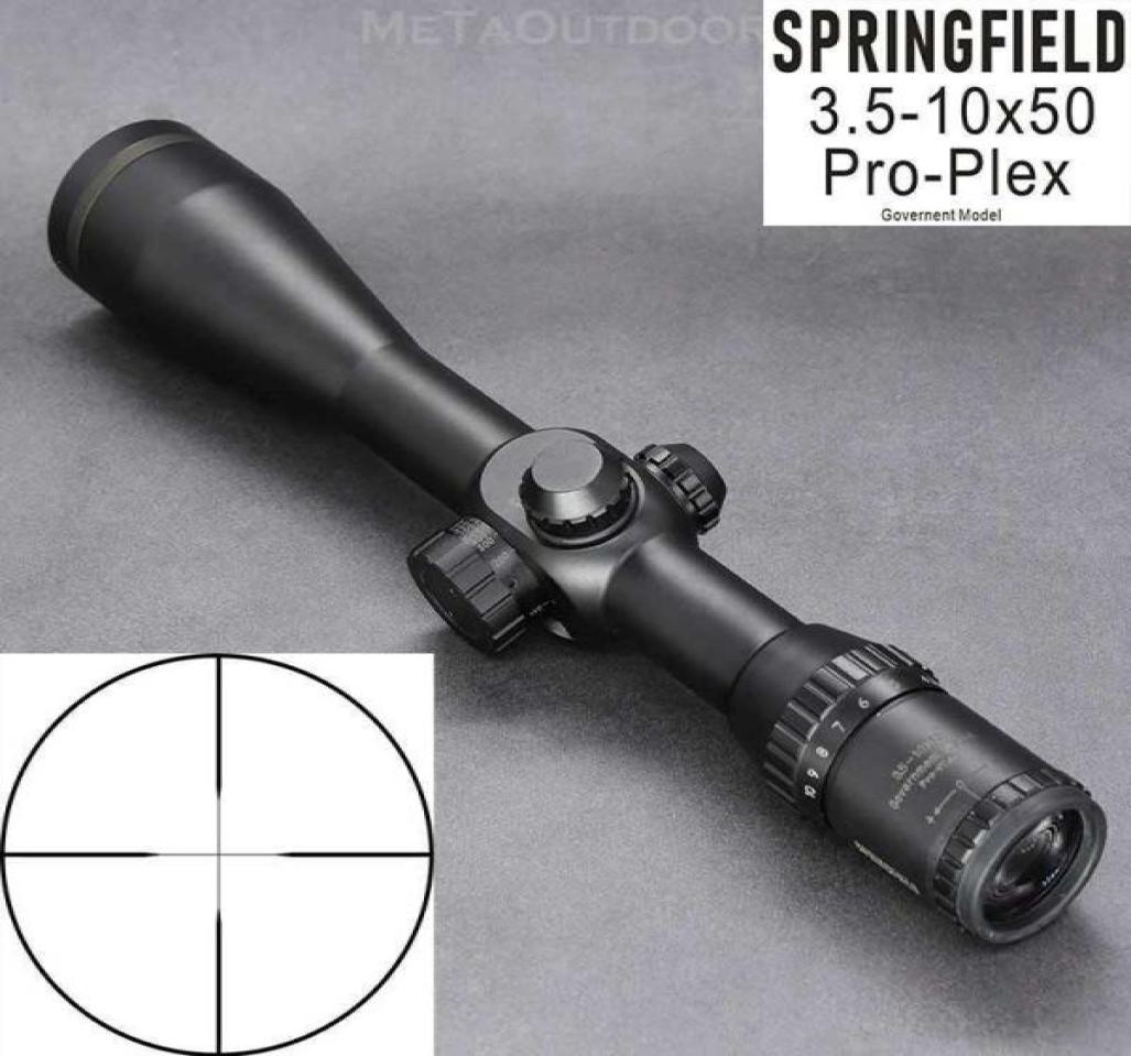 

Spring Field Scopes ProPlex 3510x50 SFP Side Foucs Rifle Optics Scope 30mm Tube Ring 14 MOA Waterproof Shockproof For Hunting 7888433