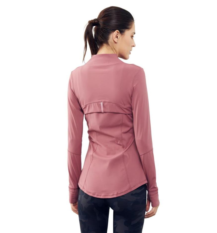 

Women Sportswear Zipper Quick Dry Sport Jacket Outwear Yoga Gym Professional polyester Snow running clothing6511113, Purple