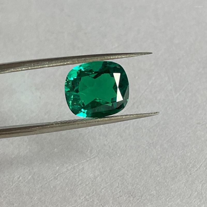 

Loose Diamonds Meisidian Cushion Cut 10.5x9mm 3.2 Carat Grown Columbian Emerald Stone Price
