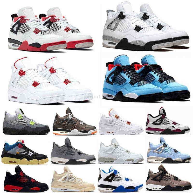 

Mens 4s Basketball Shoes for University Blue Black cat Fire Red Metallic Starfish White Oreo Pure Money women Sports Trainers Sneakers size, Royalty