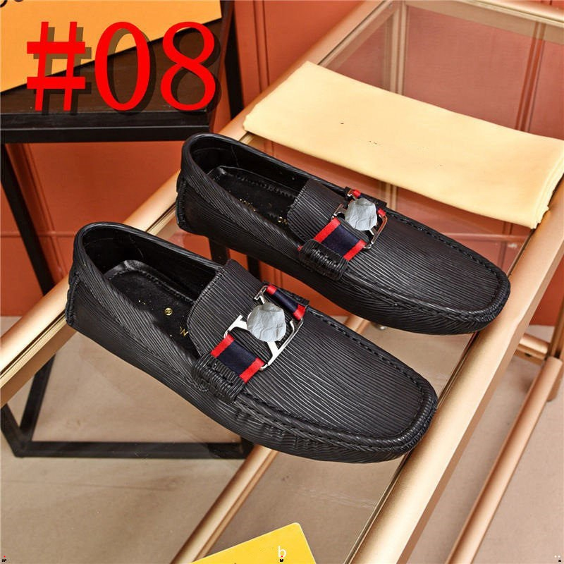 

19MODEL luxurious Party Shoe Men Elegant Coiffeur Designer Loafers Italian Fashion Mens Shoes Wedding Dress Shoes Men's Formal Luxury Brands Ayakkabi, #09