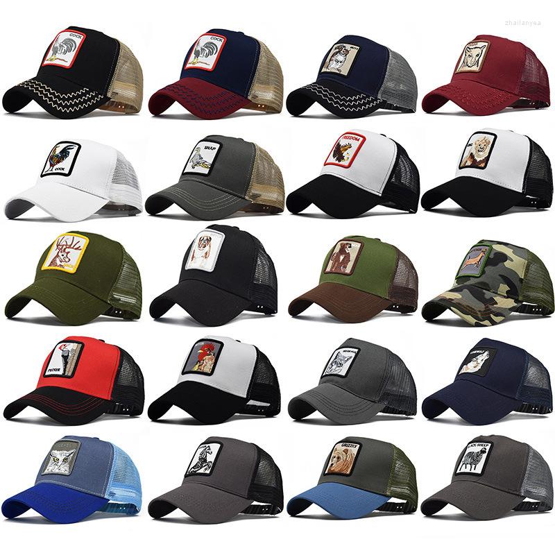 

Berets Spring Animal Embroidery Peaked Cap Outdoor Casual Baseball Men And Women Hat Hip-Hop Men's Caps, Wolf