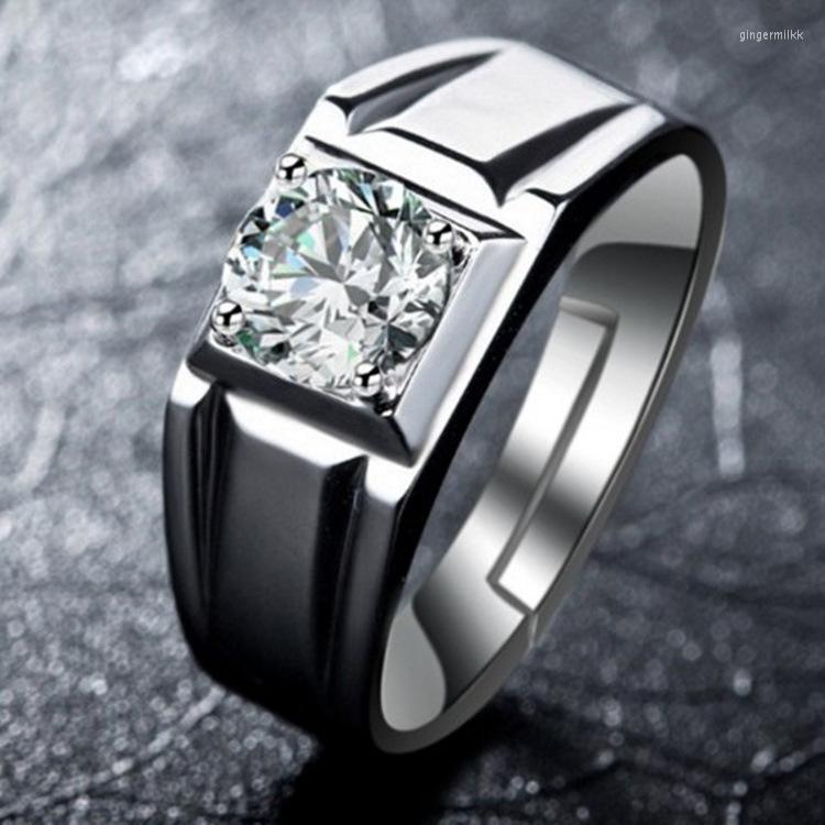 

Cluster Rings Business Domineering Open Men's Ring Live Fashion Wedding Jewelry Man Mens For Women Woman Set