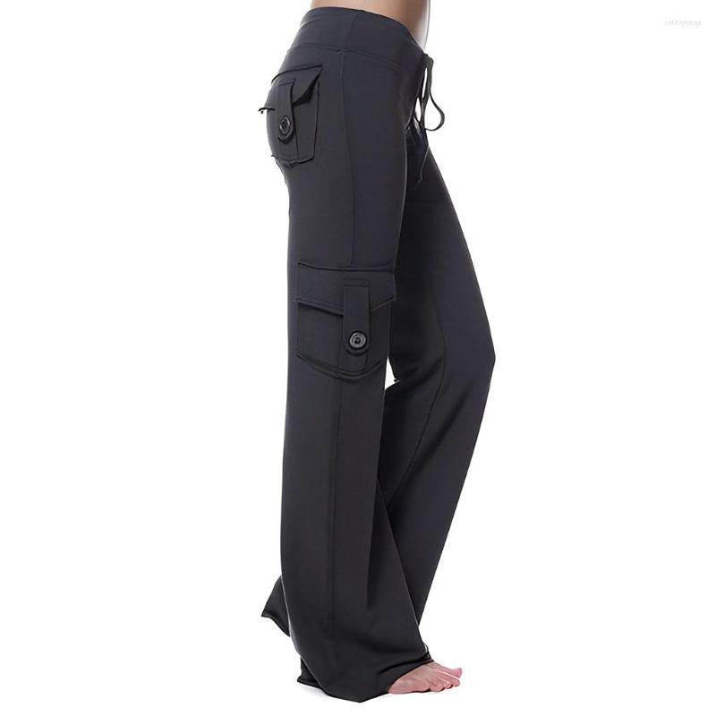 

Active Pants Women Yoga With Pockets Elastic Trousers Sportswear Clothing, Type1