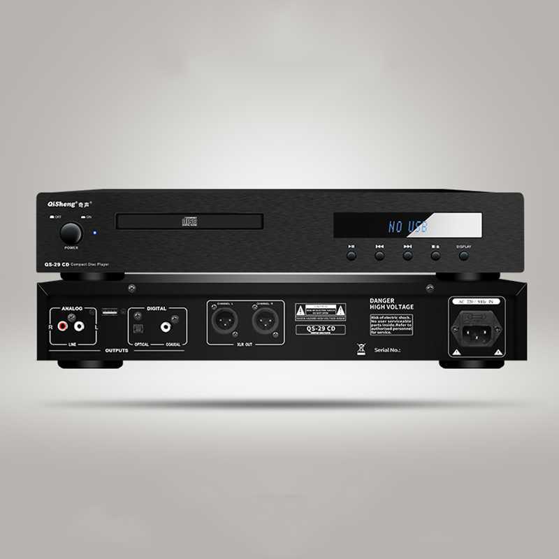 

CD Player High-end Fever HD Lossless Decoding HIFI Full Balance Circuit Digital Fiber Coaxial Interface W0414