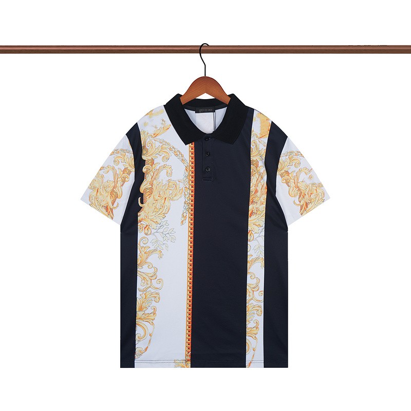 

MMA 2023 Luxury Designer Shirt Men's Fashion Geometric Printing Bowling Shirt Hawaiian Flower Casual Shirt Men's Slim Fit Short Sleeve VersatileM-3XL, Customize