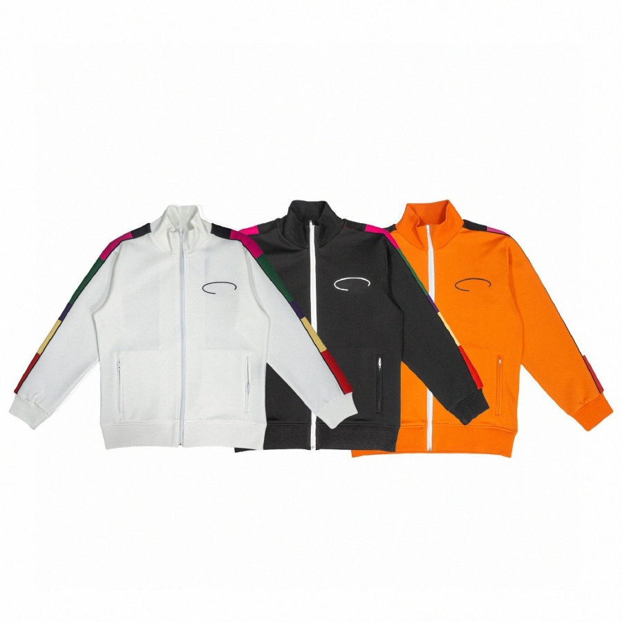 

new Fashion Brand Student Spring and Autumn Casual Sports Suit New Hooded Colorful Sideband Jacket Coat and Long Pants U7pS#, 6019 white