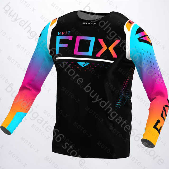 

1iax Men's t Shirt 2023 New Style Mountain Bike Mtb Racing Cycling Downhill Hpit FFOOXX Jersey Offroad Dh Motorcycle Motocross Sportwear Bicycle Tkpp