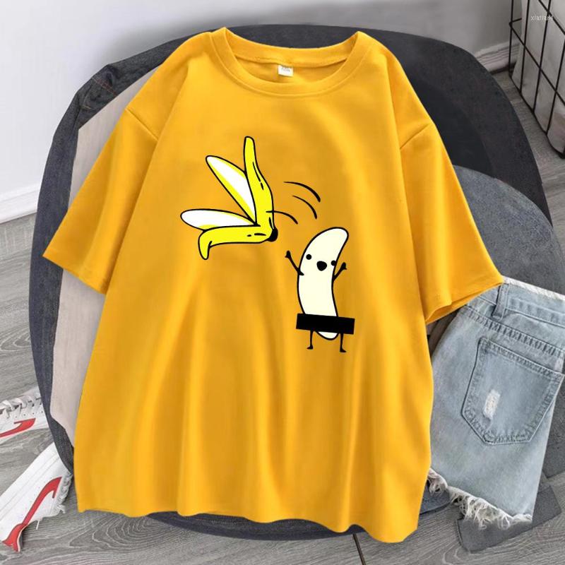 

Men' T Shirts Let' Take Off Our Banana Peel Funny Male Tops Cotton Summer Shirt Crewneck Loose Breathable Clothes Vintage Casual Tee, Green
