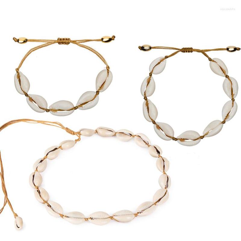 

Pendant Necklaces Express Gifts For Women Bohemian Necklace Korean Fashion Vintage Summer Beach Natural Shell Cowry Femme