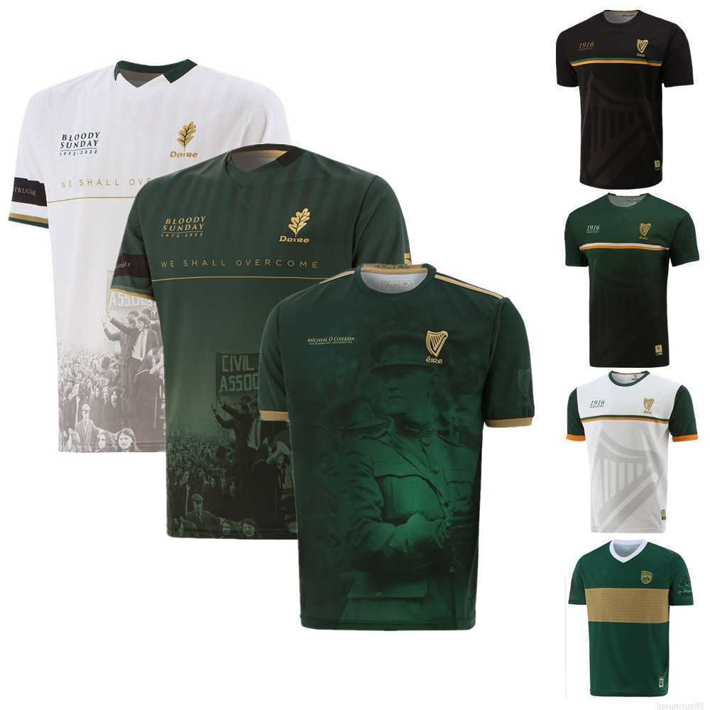 

Men's T-Shirts New 1916 Commemoration Jersey GAA derry bloody sunday jerseys t-shirt