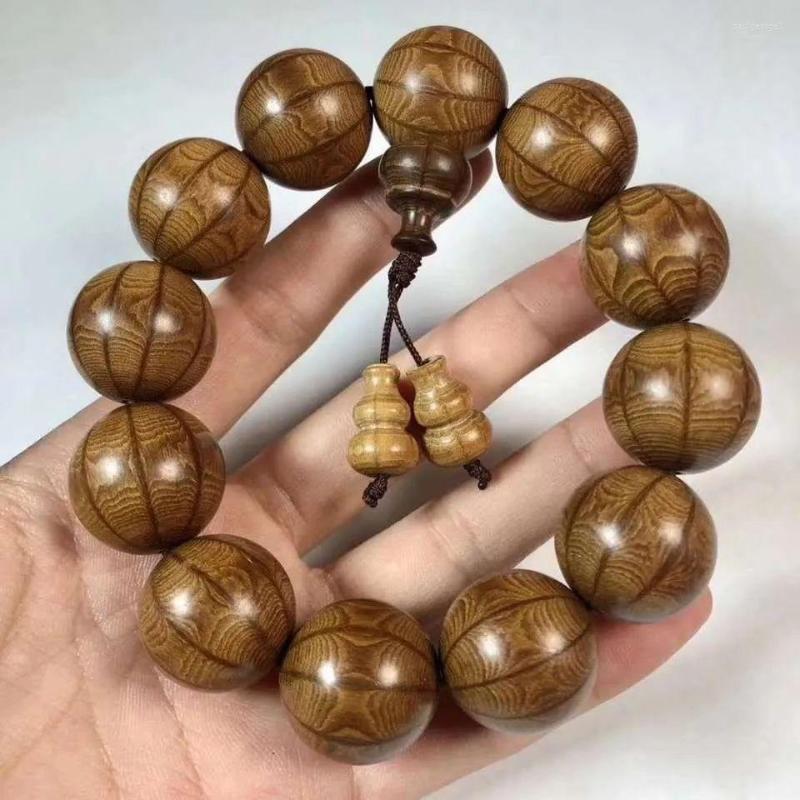 

Strand SNQPAuthentic Mount Wutai Nine Wood Hand String Buddha Beads Dragon Subduing 108 Man Plate Wen Play