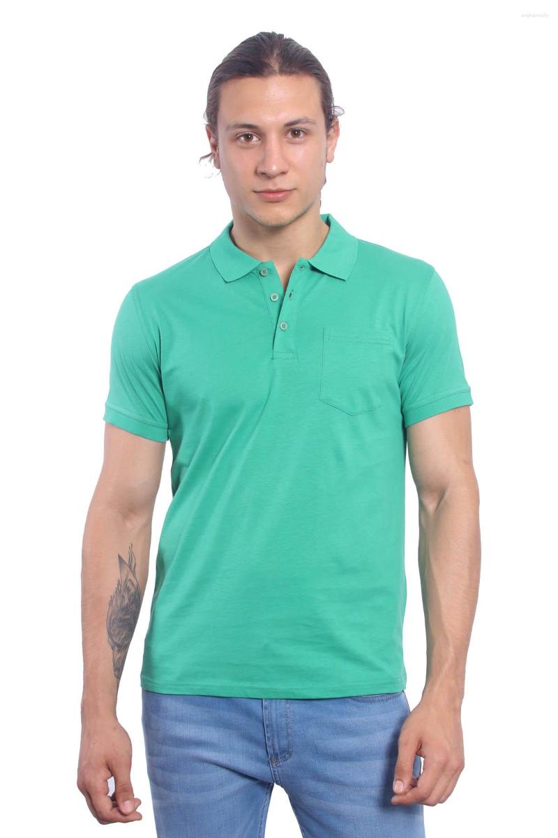 

Men's T Shirts Diandor Polo Collar Male Tshirt V2 171908